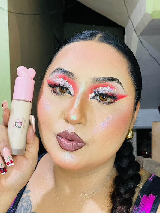 Base Matte a prueba de agua / Waterproof high coverage foundation