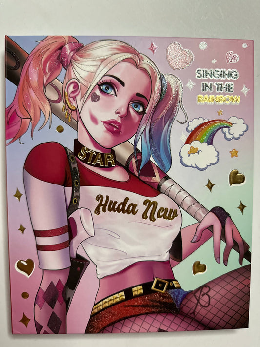 Trío de sombras de ojos, rubor e iluminador Harley Quinn