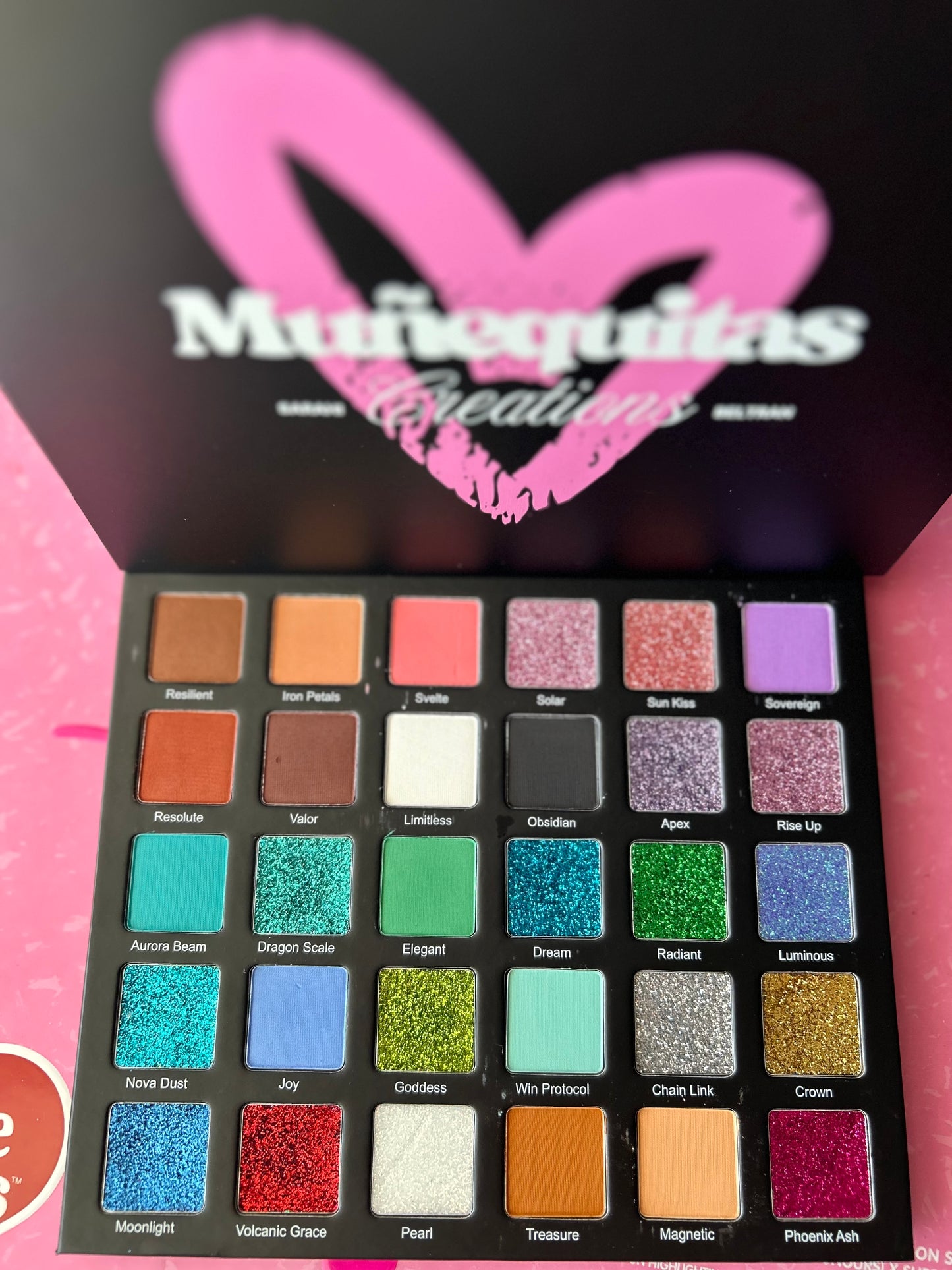 Palette Glam & Nudes waterproof