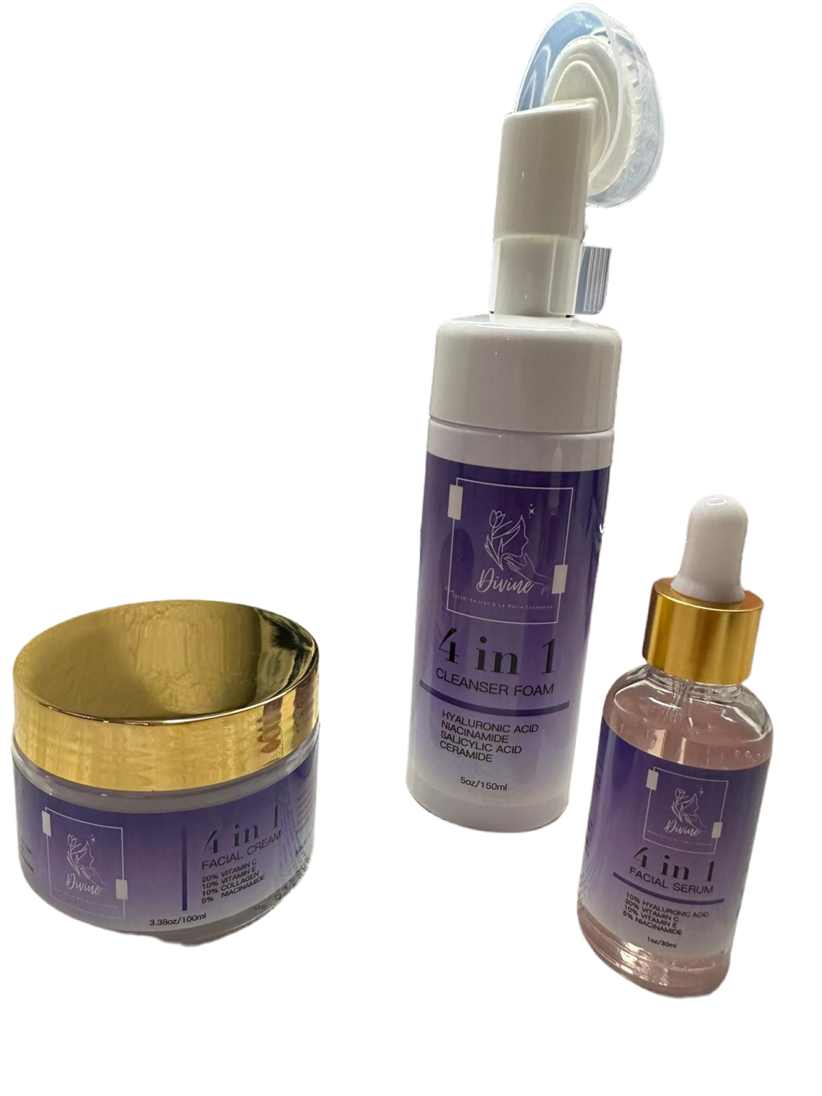 KIT DE LIMPIEZA FACIAL DIVINE