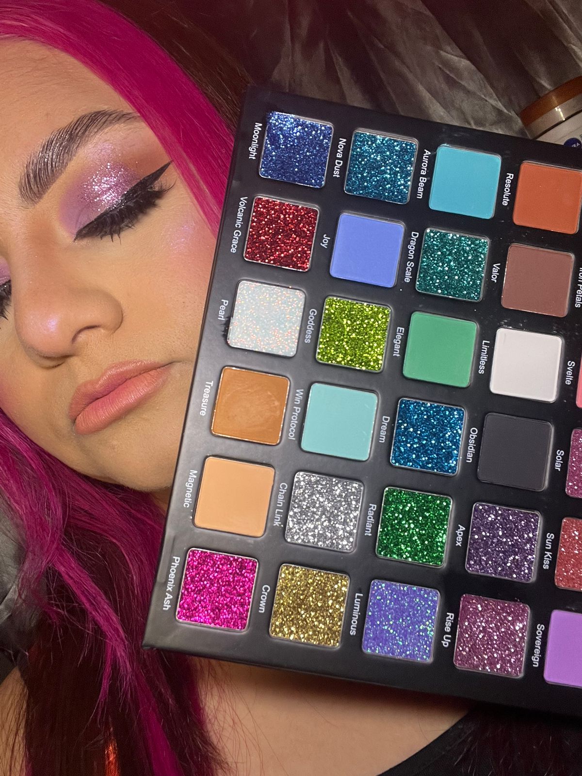 Palette Glam & Nudes waterproof