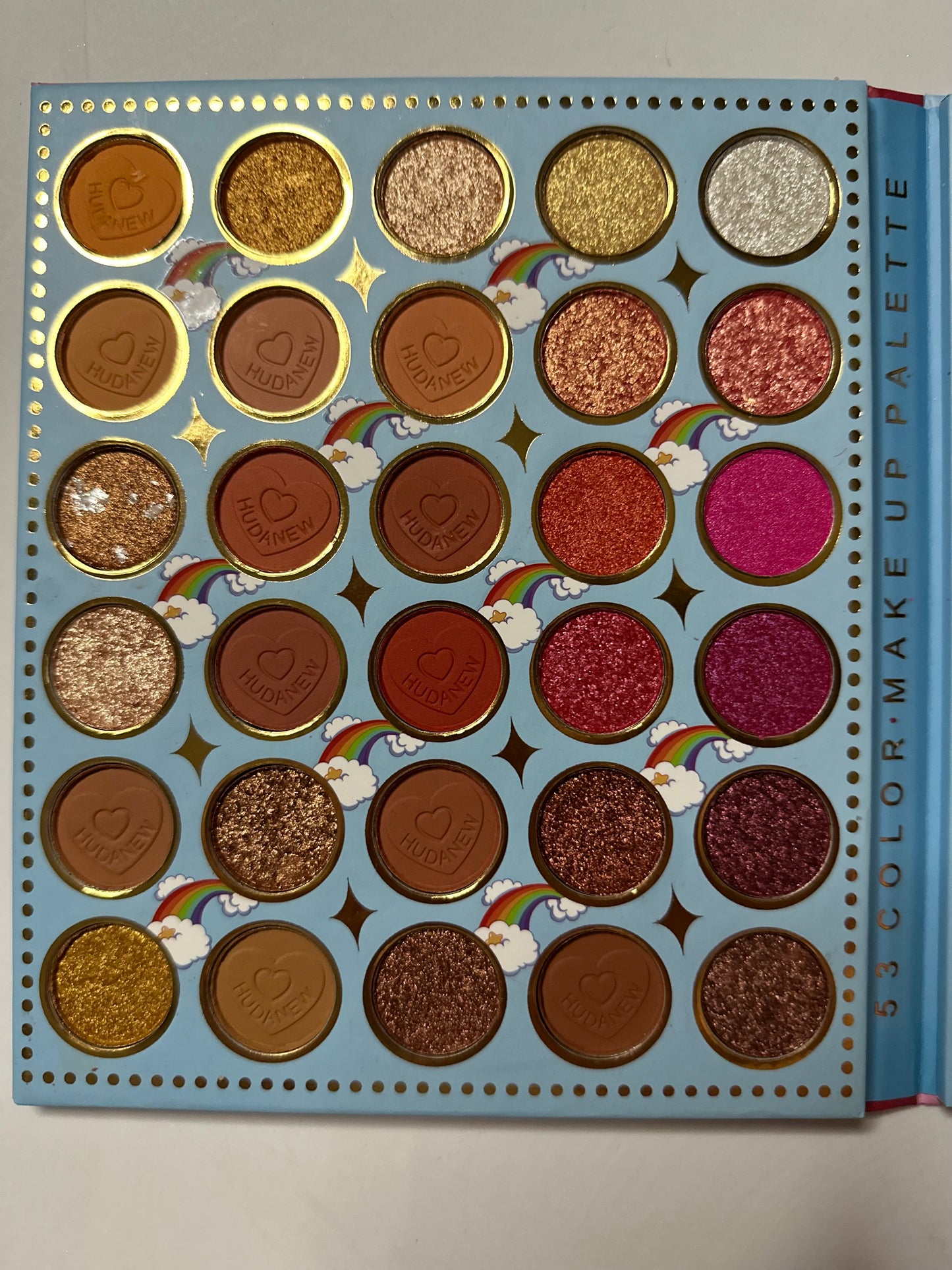 HARLEY QUIN EYESHADOW,BLUSH & HIGHLIGHTER TRIO