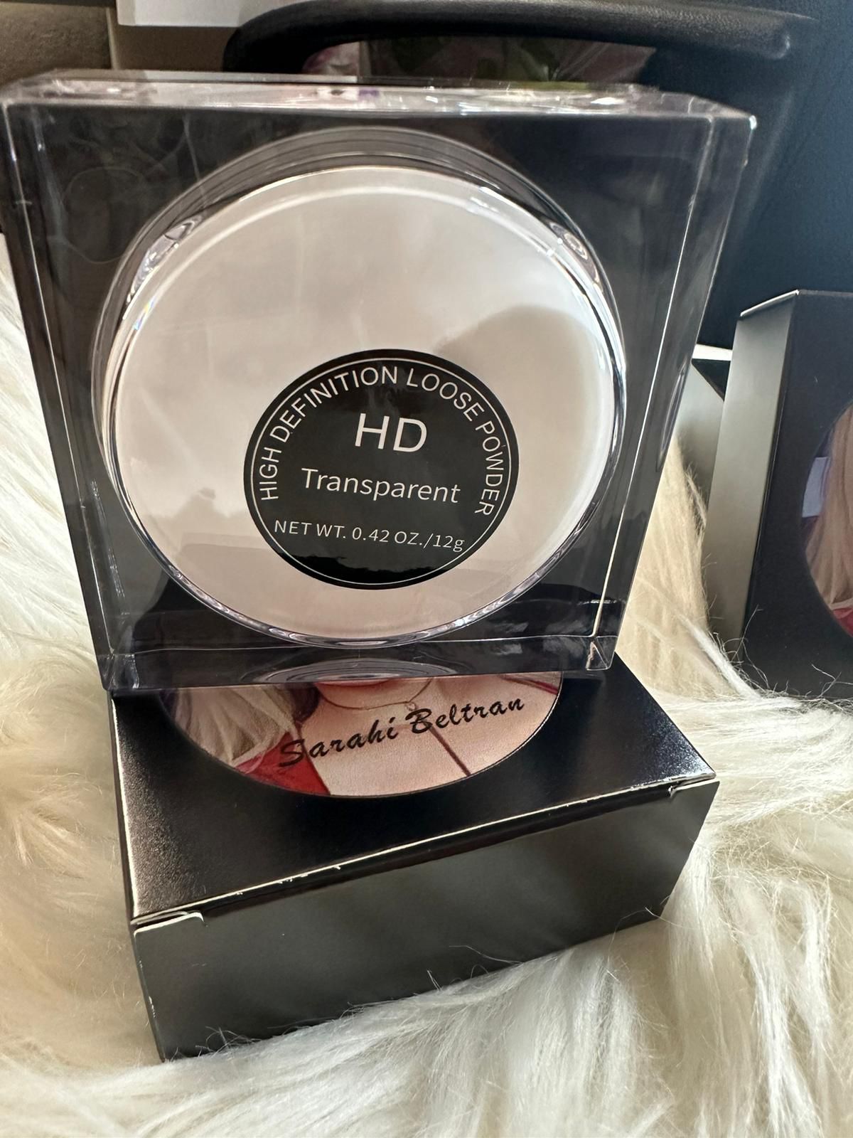 HIGH DEFINITION SETTING POWDER, WATERPROOF, FILTER EFFECT.