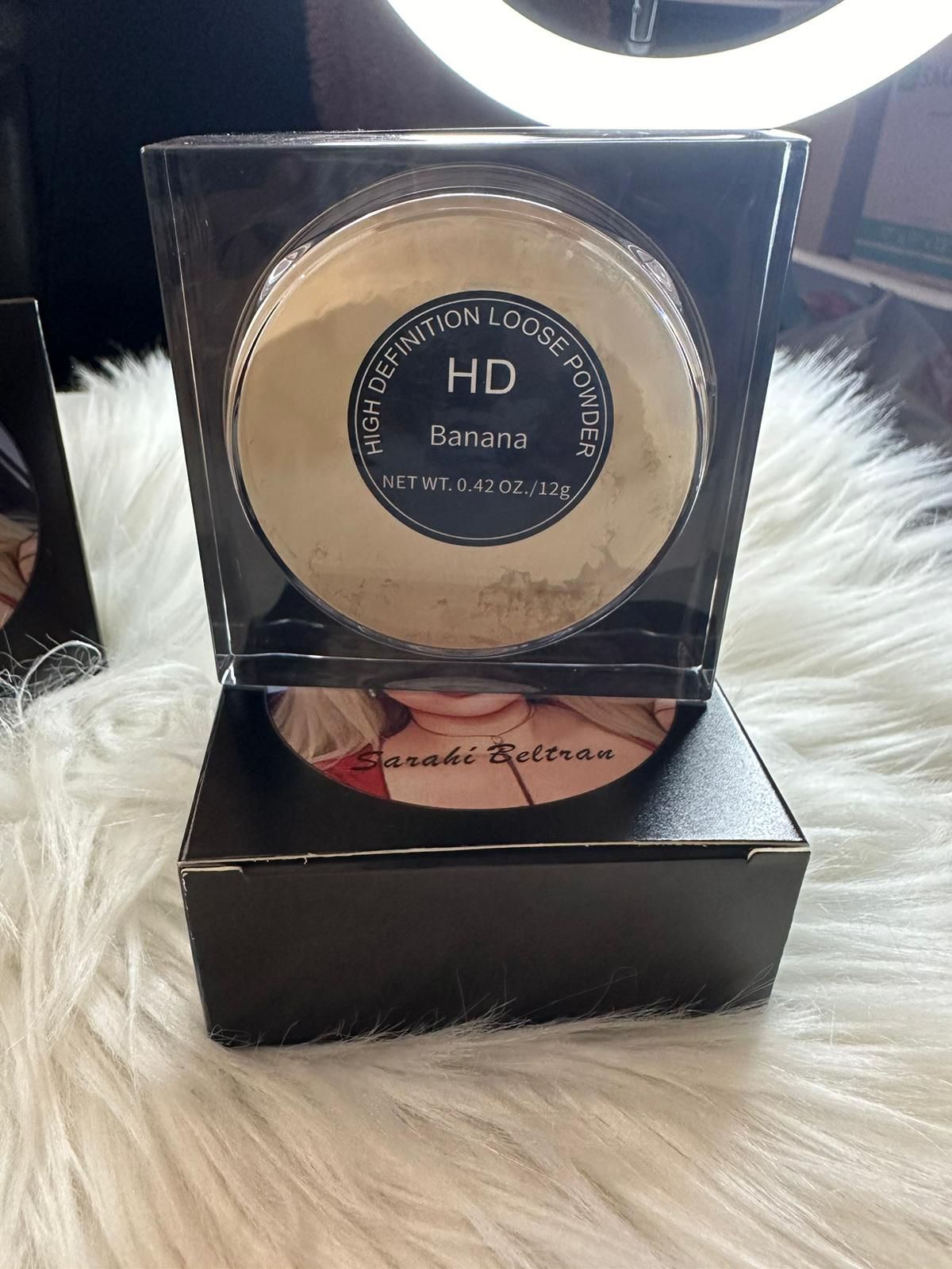 HIGH DEFINITION SETTING POWDER, WATERPROOF, FILTER EFFECT.